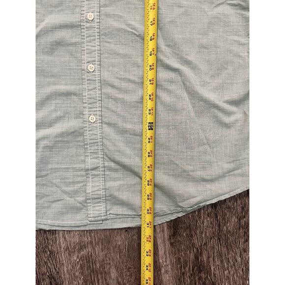 US Polo Assn Size XXL Pale Blue Button Down Short Sleeve Casual Shirt Men’s - Picture 4 of 6